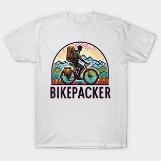 BIKEPACKER LOVES BIKEPACKING ON THEIR BIKE T-Shirt